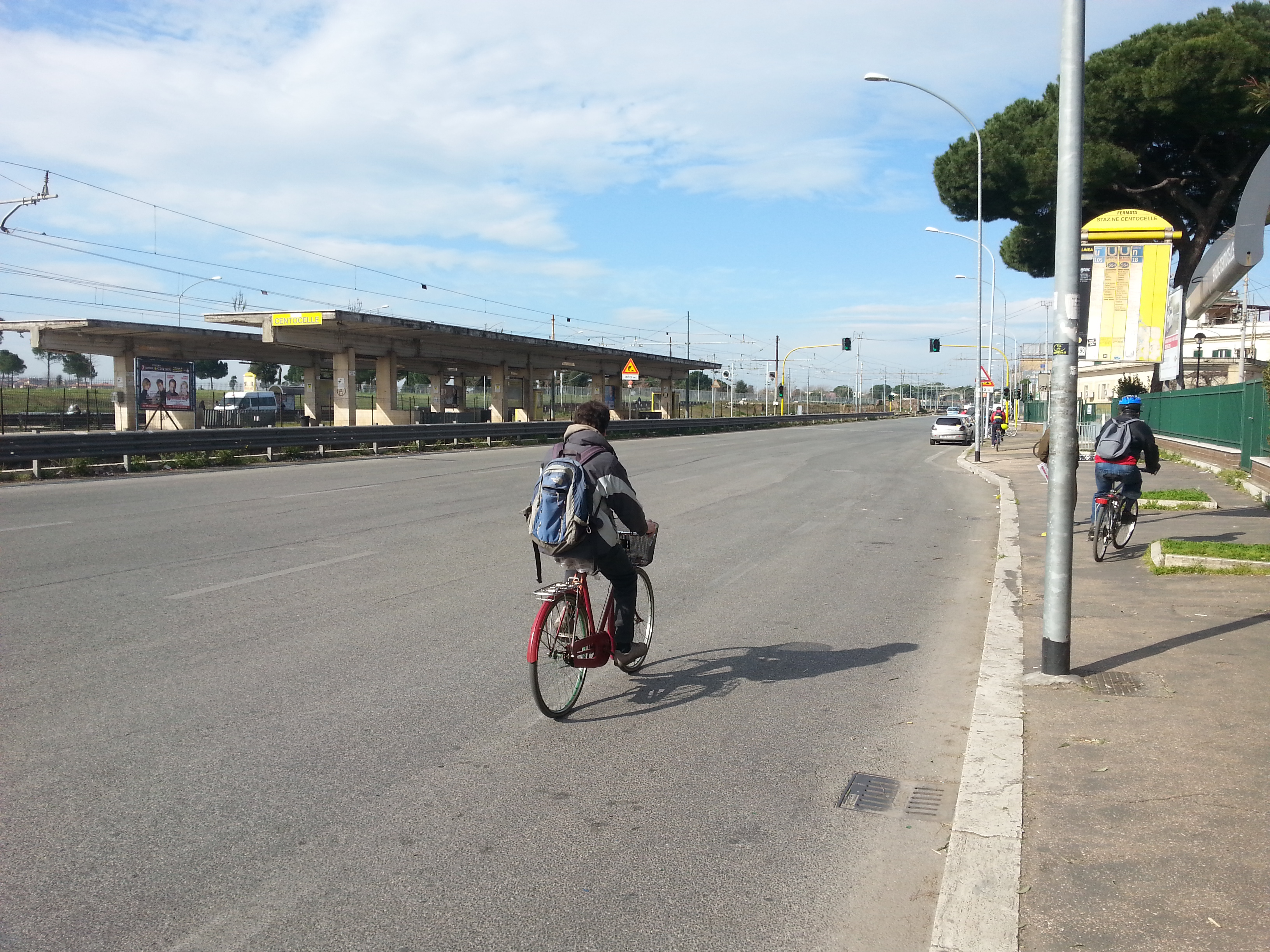 I Diari della bicicletta, missione Casilina