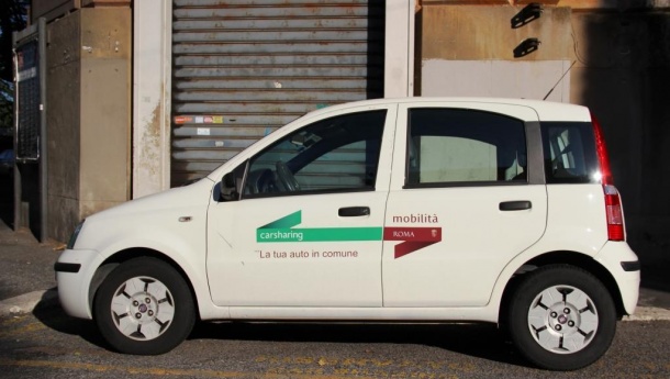 Car sharing a postazione fissa, entro il 2015 parcheggi in tutto il territorio di Roma