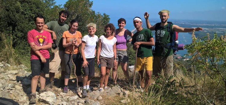 Un weekend al Circeo: il racconto del nostro ciclotrekking tra mare e partite dell’Italia